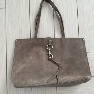 Rebecca Minkoff Taupe Suede Tote